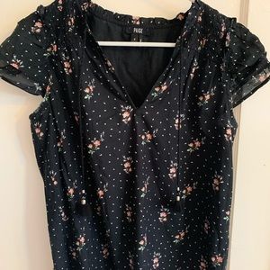 Paige floral blouse - brand new!